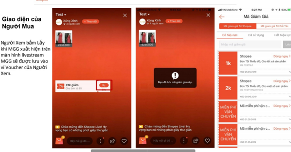 ưu điểm nổi bật của Shopee live
