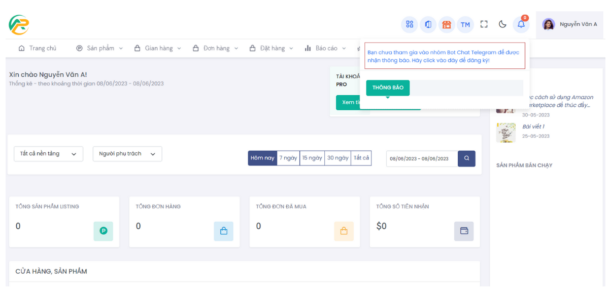 Hướng dẫn tham gia nhóm chat bot telegram