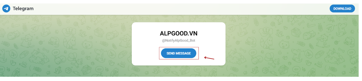 Hướng dẫn tham gia nhóm chat bot telegram